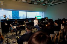 「小袋成彬 Spotify LIVE」の様子。（写真提供：スポティファイ）