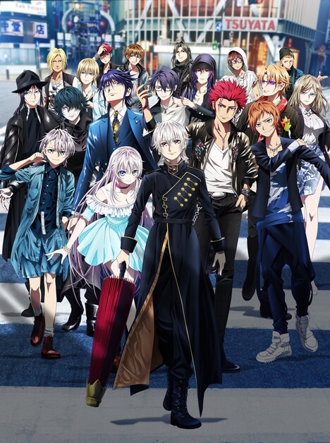 アニメ「K SEVEN STORIES」キービジュアル (c)GoRA・GoHands / k-7project