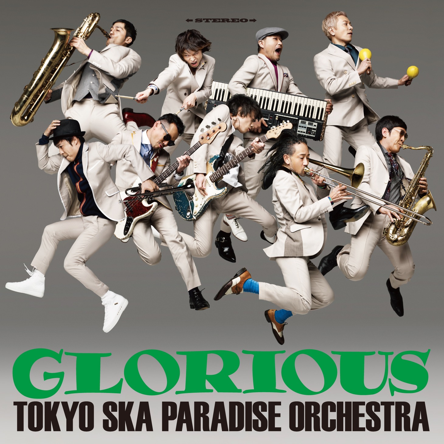 東京スカパラダイスオーケストラ「GLORIOUS」CD＋Blu-ray盤ジャケット