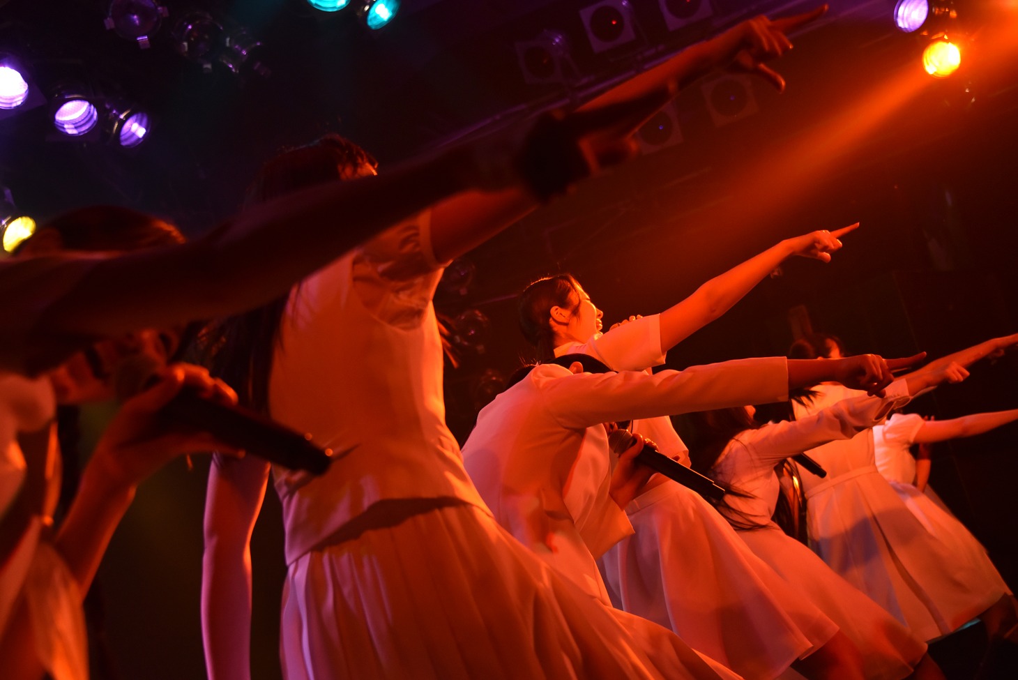 アイドルネッサンス「ヨコハマで感謝するネッサンス!!」の様子。