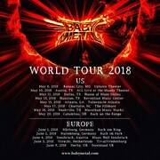 BABYMETAL「BABYMETAL WORLD TOUR 2018」告知画像