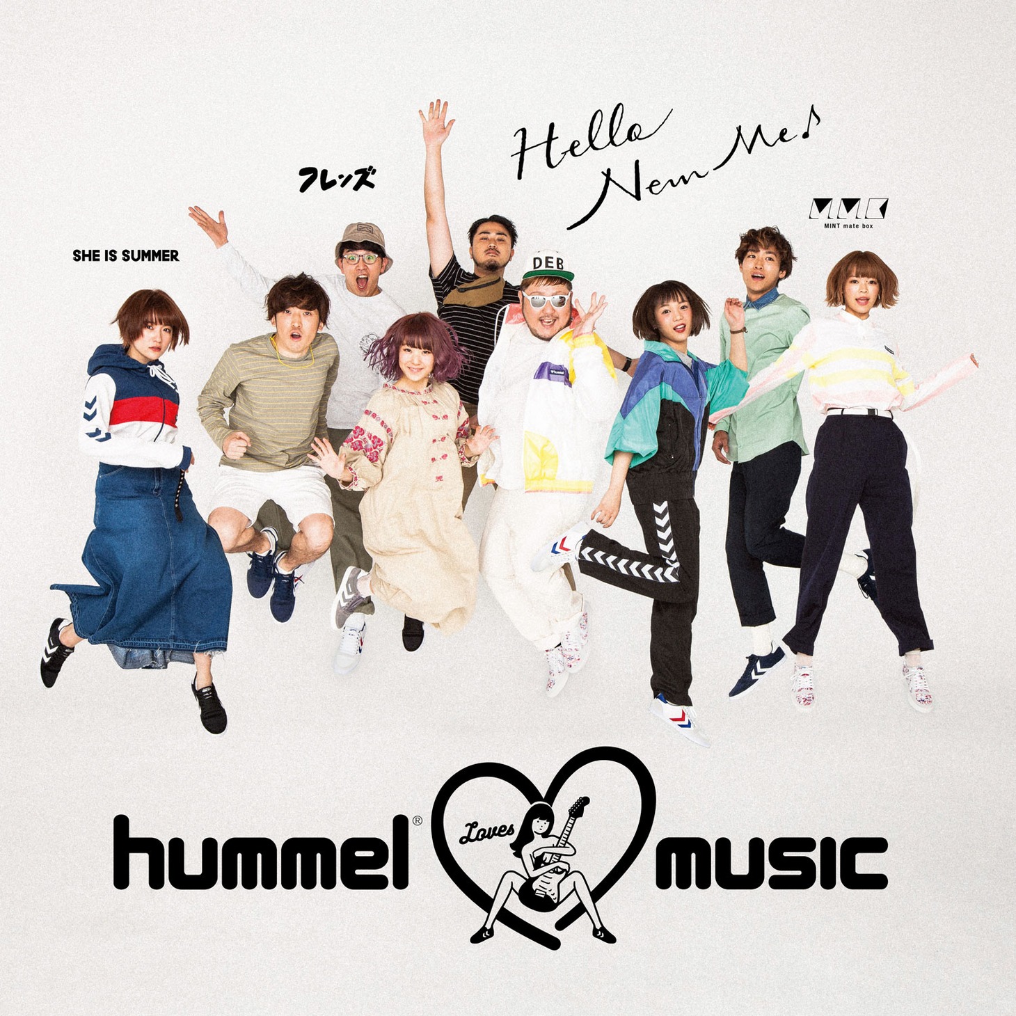 「hummel loves music」メインビジュアル