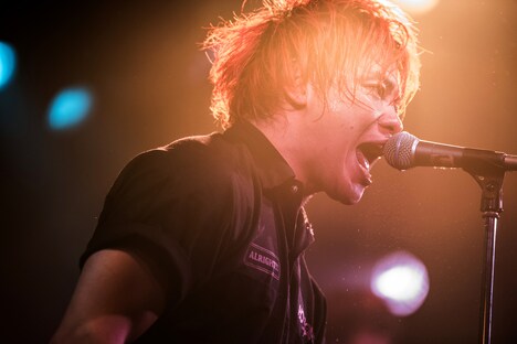 アカマトシノリ（Vo, B / HOTSQUALL）（Photo by manaty）