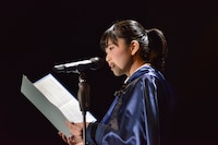 宮沢賢治「銀河鉄道の夜」を朗読する西條和。