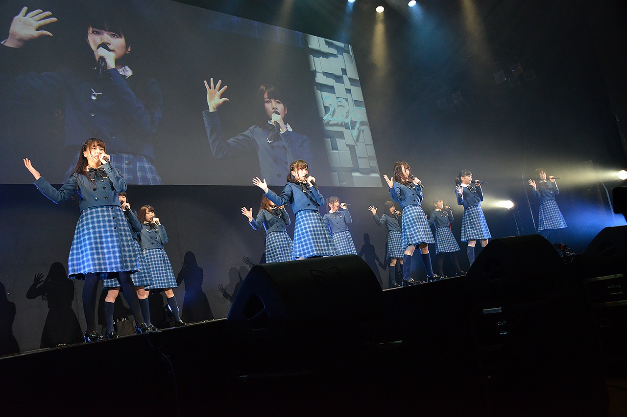 22/7「割り切れないライブ ～シャンプーの匂いがした～」東京・ディファ有明公演の様子。