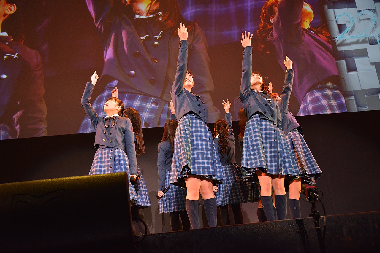 22/7「割り切れないライブ ～シャンプーの匂いがした～」東京・ディファ有明公演の様子。
