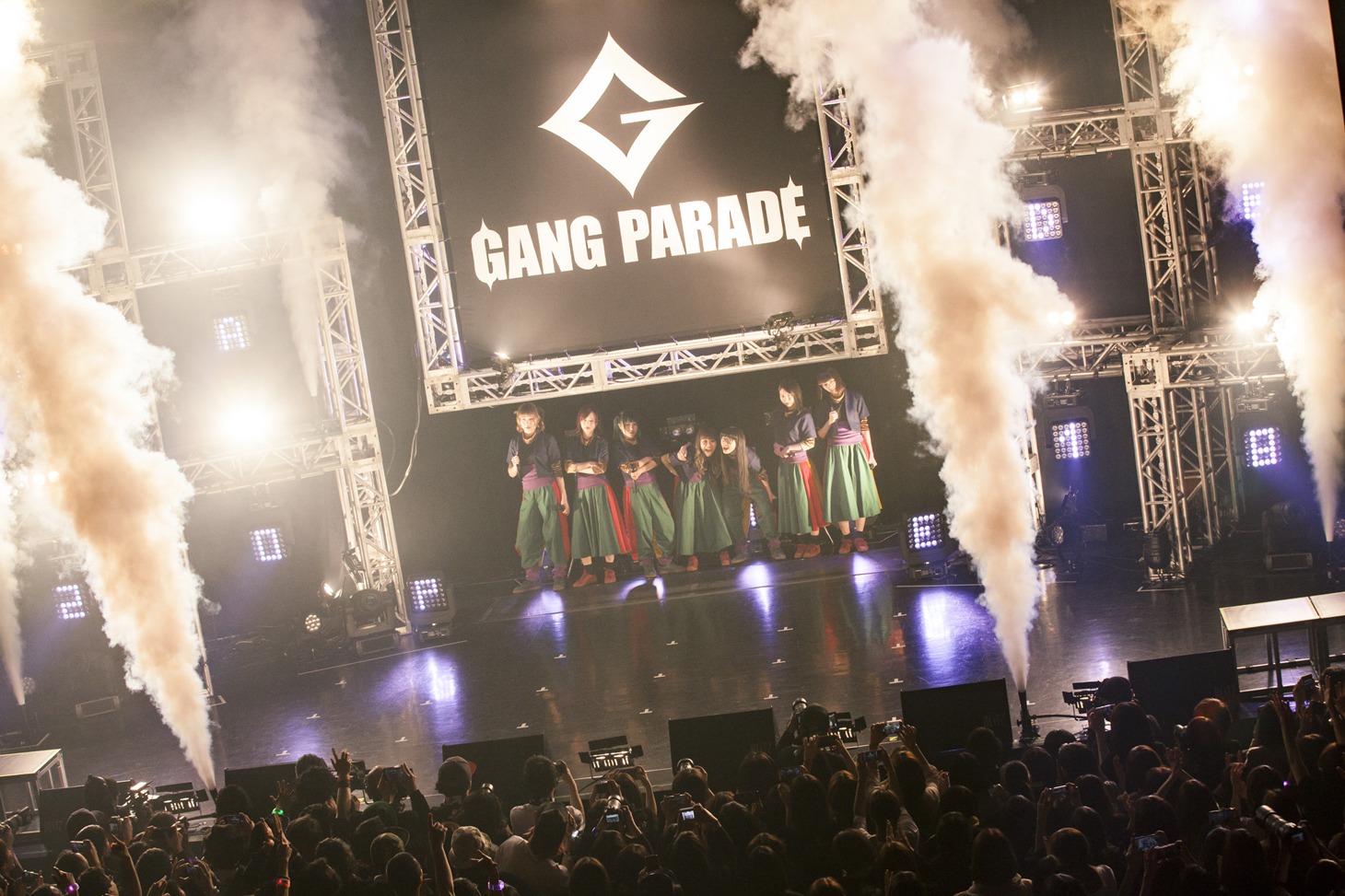 GANG PARADE「MAKING THE ROAD」の様子。（撮影：外林健太）