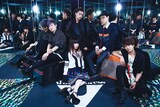 vivid undress。左端がウツミエリ(Dr)。