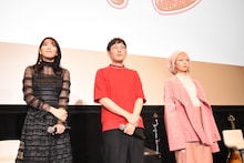 左から知英、atagi、PORIN。