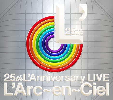 「25th L'Anniversary LIVE」CD初回プレス分ジャケット