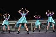 東京女子流「ラストロマンス」リリースイベントの様子。