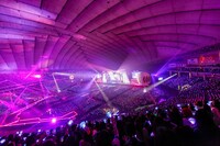 SHINeeの東京ドーム公演の様子。