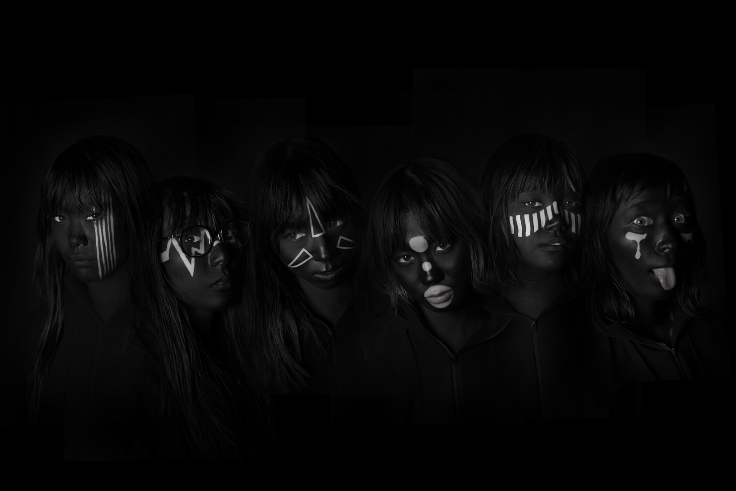 過去のBiSHアーティスト写真（2018年）。