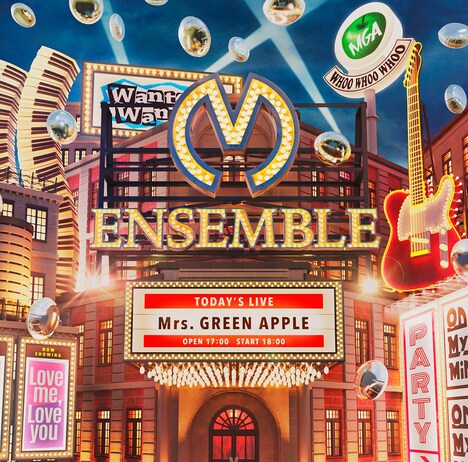 Mrs. GREEN APPLE「ENSEMBLE」初回限定盤ジャケット