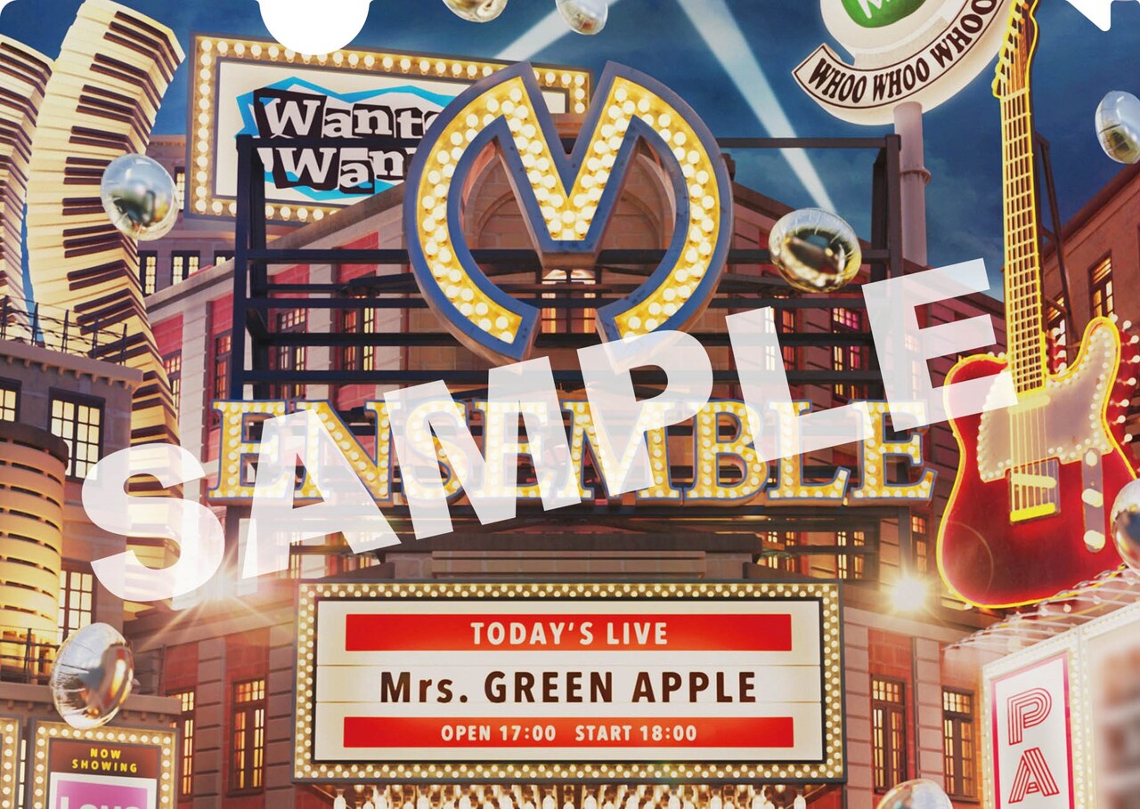 Mrs. GREEN APPLE「ENSEMBLE」通常盤ジャケット - Mrs. GREEN APPLE