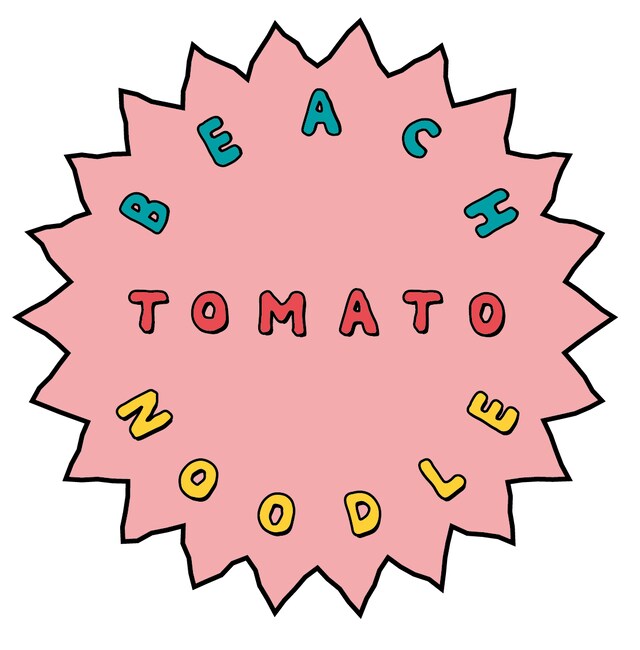 「BEACH TOMATO NOODLE」ロゴ