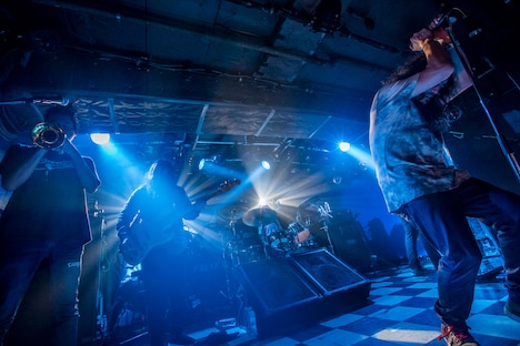 イイカワケン（Tp / HEY-SMITH）を迎えて演奏された「風」の様子。（Photo by HayachiN）