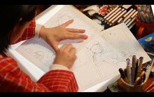 MAGiC BOYZ「ハッピーエンドマジック」MVのワンシーン。