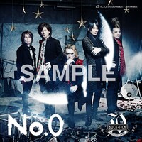 BUCK-TICK「No.0」TSUTAYA購入者特典のステッカーサンプル画像。