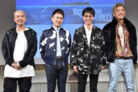 左からKUBO-C、GS、P-CHO、KAZUKI。