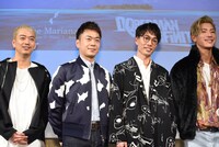 左からKUBO-C、GS、P-CHO、KAZUKI。