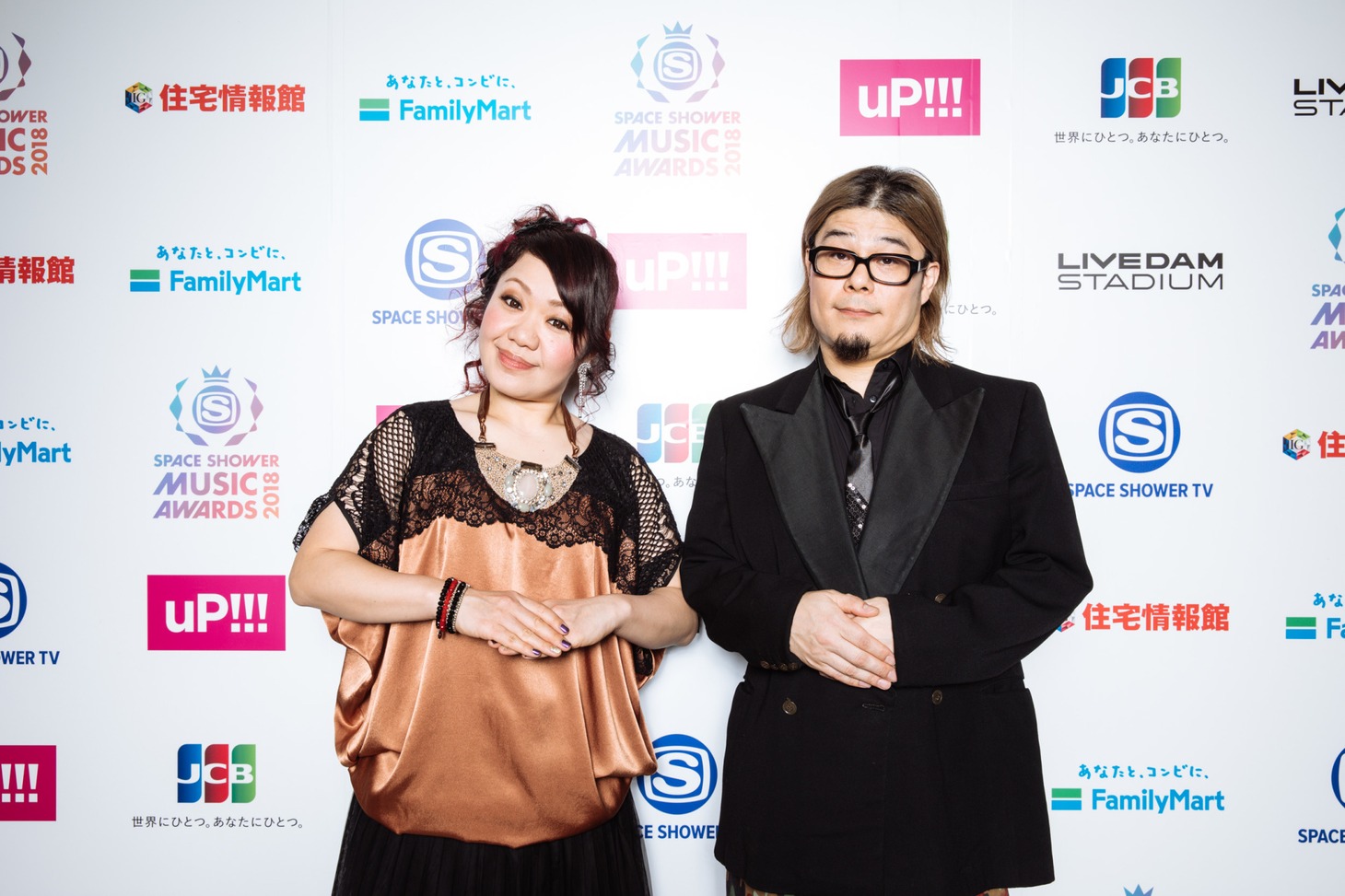 マキシマム ザ ホルモンのナヲとダイスケはん。