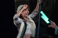 アップアップガールズ（仮）の森咲樹。（写真提供：T-Palette Records）