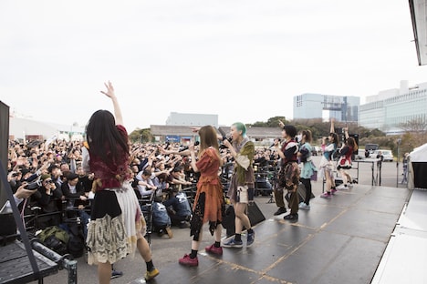 「BiS FREE WiNTERLAND」の様子。（Photo by Kenta Sotobayashi）