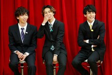 左からリョウガ、タクヤ、ユースケ。