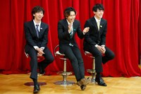 左からリョウガ、タクヤ、ユースケ。