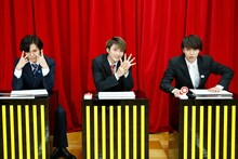 左からカイ、ユーキ、タカシ。