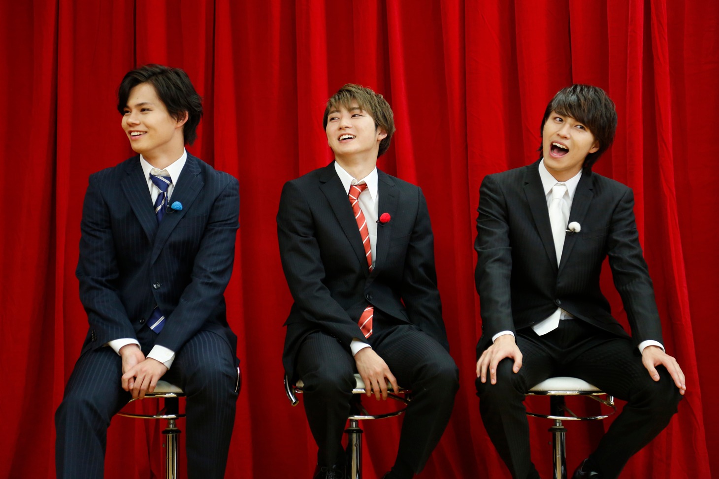 左からカイ、ユーキ、タカシ。