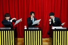 左からリョウガ、タクヤ、ユースケ。