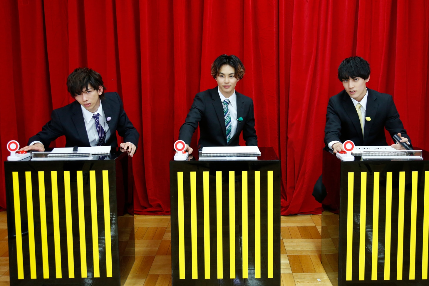 左からリョウガ、タクヤ、ユースケ。