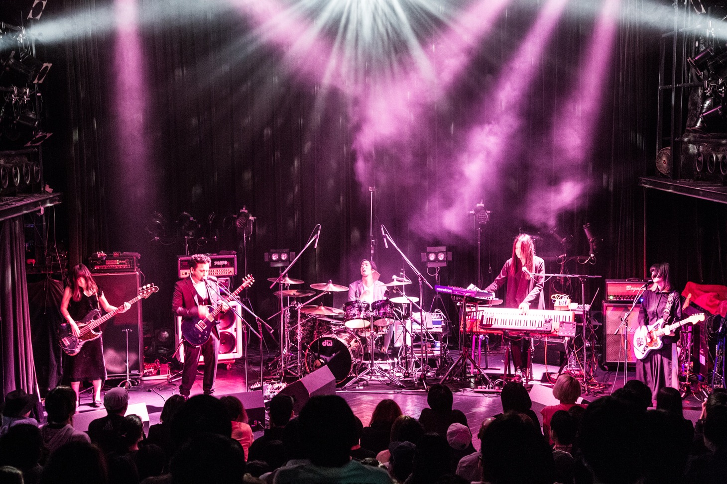 POLPO「PWYW LIVE 2018 "peels off"」東京・WWW公演の様子。（Photo by Daisuke Ishizaka[Hatos]）