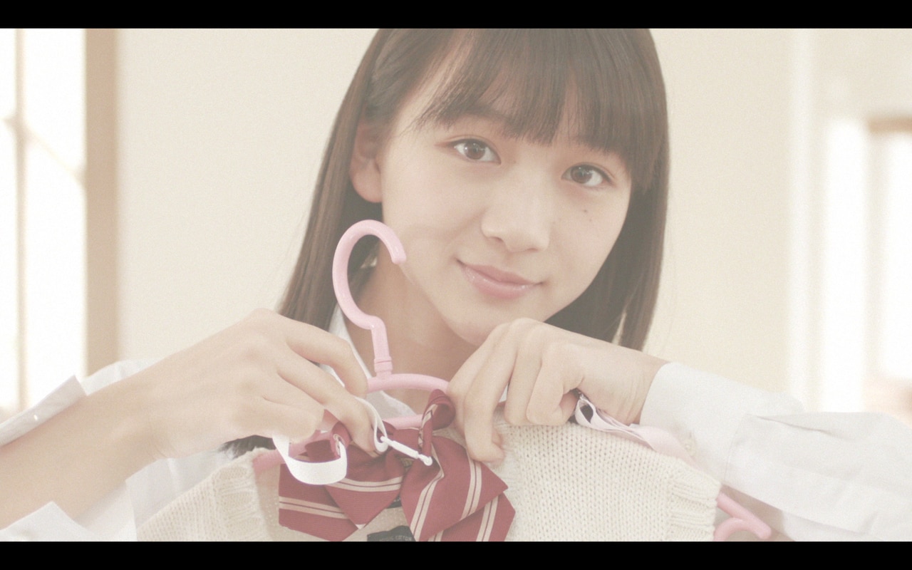 サイダーガール「パレット」ミュージックビデオのワンシーン。