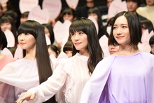 左からかしゆか、あ～ちゃん、のっち。