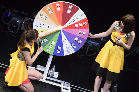 手作り回転式ダーツ（写真提供：エイベックス）