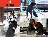 人気画像3位は「MIYAVIが死神に、実写版『BLEACH』で朽木白哉演じる」より、新たに発表された映画「BLEACH」キャストたち。左から時計回りでMIYAVI、吉沢亮、早乙女太一。