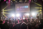 「アイドルカレッジ ベスト オブ ミュージック2018～神曲カウントダウン！全64曲の頂点はどれだ!?」の様子。（撮影：古川朋久）