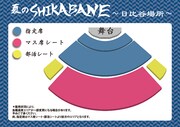 「SHIKABANE 夏のSHIKABANE～日比谷場所～」座席マップ