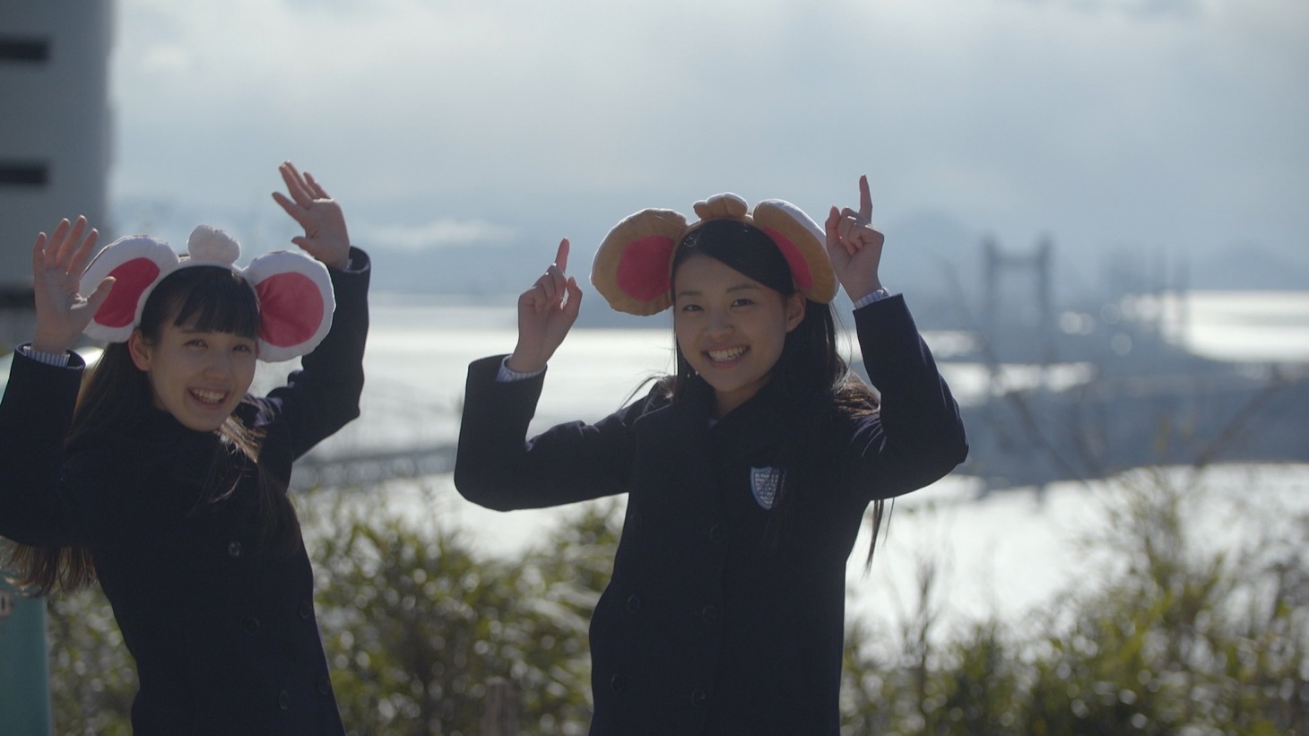 「STU48の瀬戸内めぐり旅」のワンシーン。