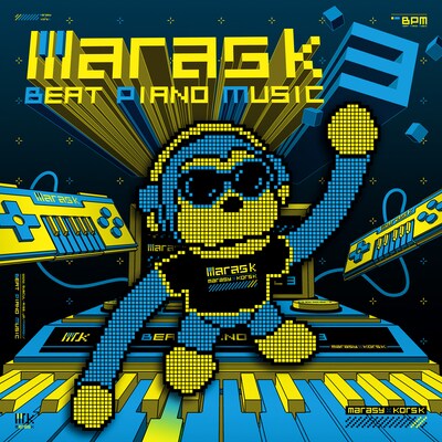 maras k「Beat Piano Music3」ジャケット