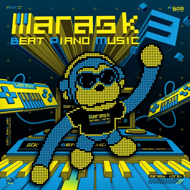 maras k「Beat Piano Music3」ジャケット