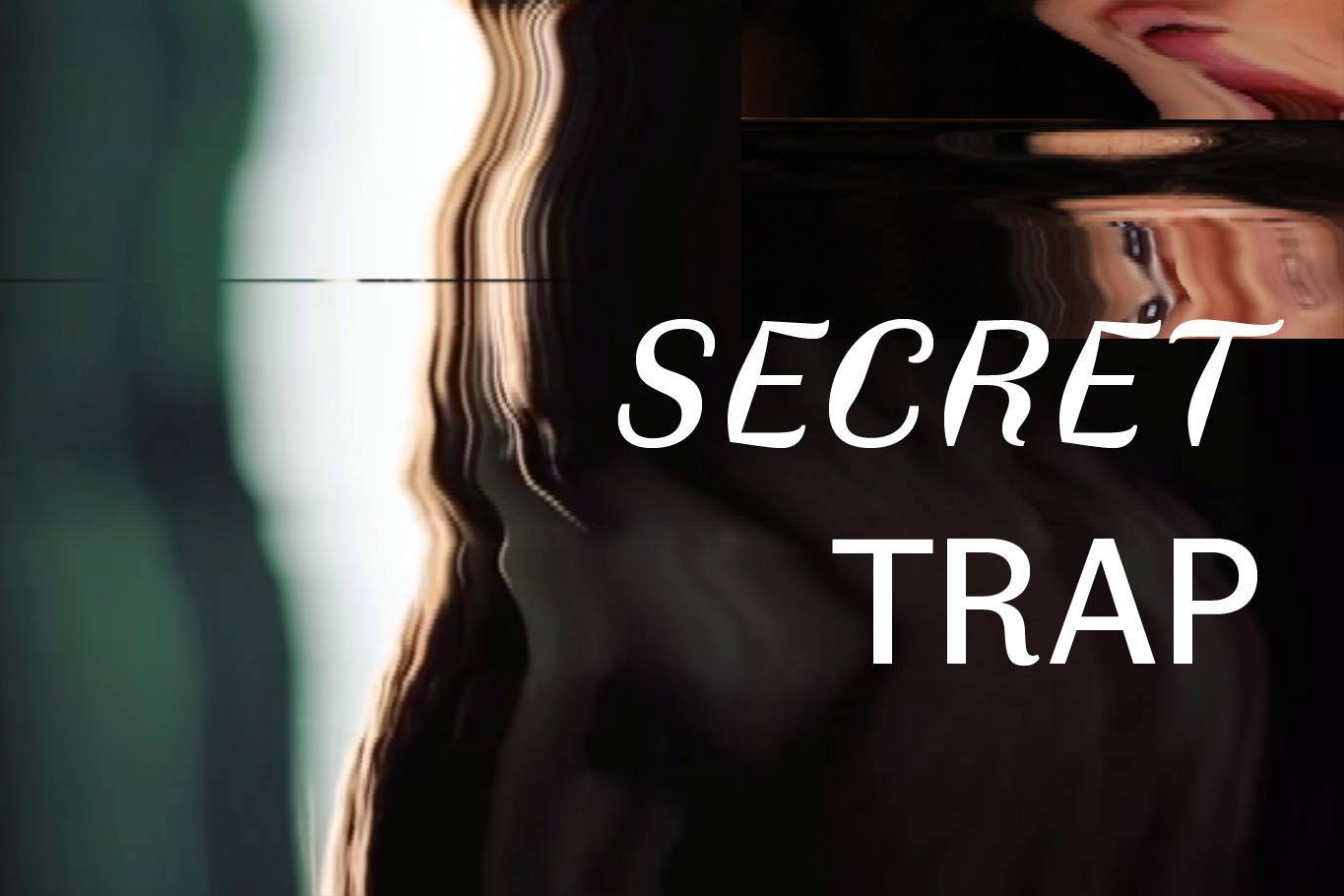 渋谷慶一郎「secret trap Solo Live Performance by Keiichiro Shibuya」告知ビジュアル
