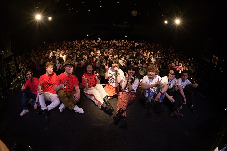 J☆Dee'Z「Feeeeel!!! 2018」東京・WWW X公演の様子。（写真提供：ソニー・ミュージックレコーズ）