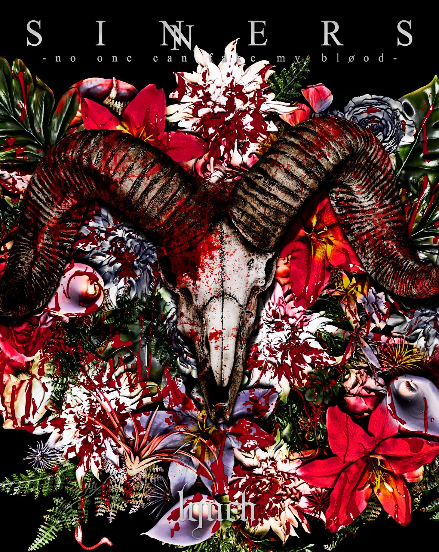 lynch.「SINNERS -no one can fake my blood-」ジャケット
