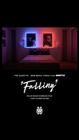 the GazettE「Falling」ミュージックビデオの告知ビジュアル。