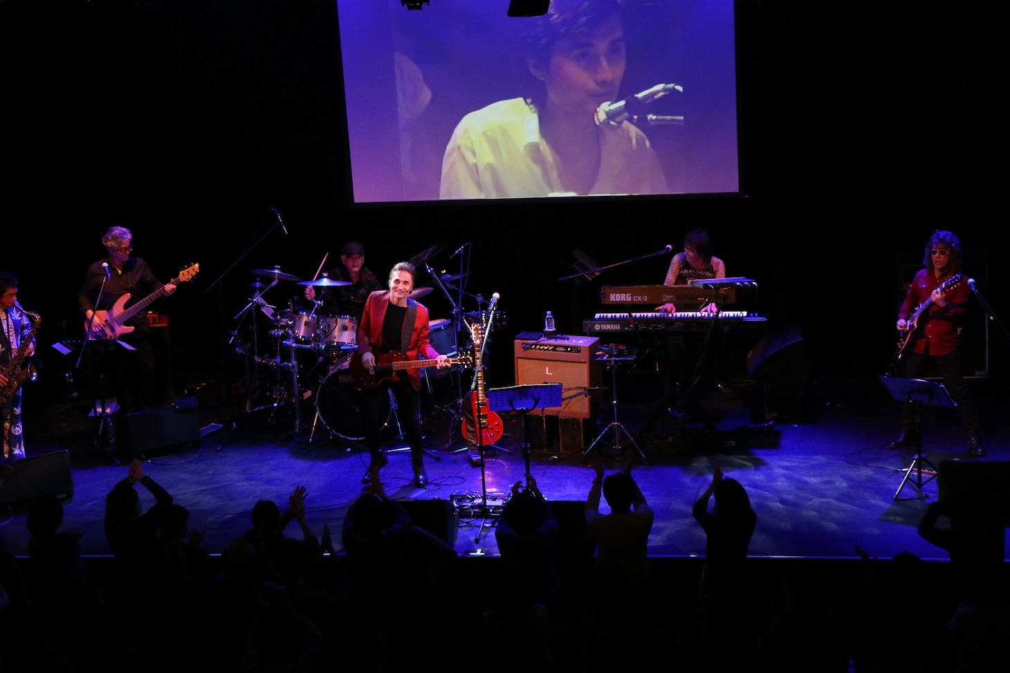 「T's PARTY」でのライブの様子。