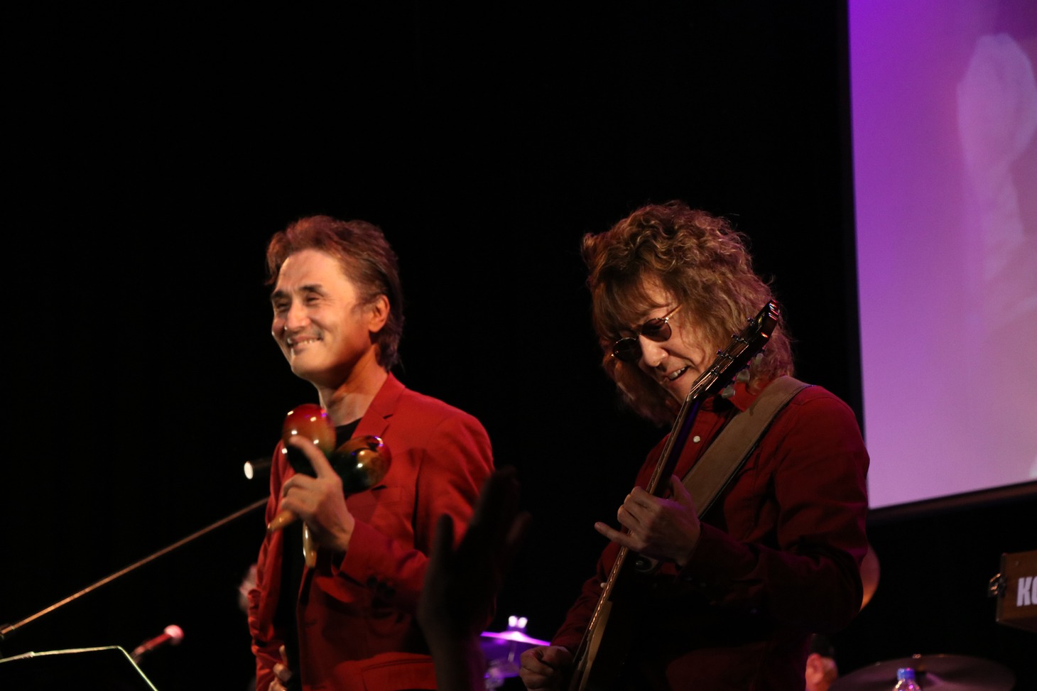 「T's PARTY」でのライブの様子。